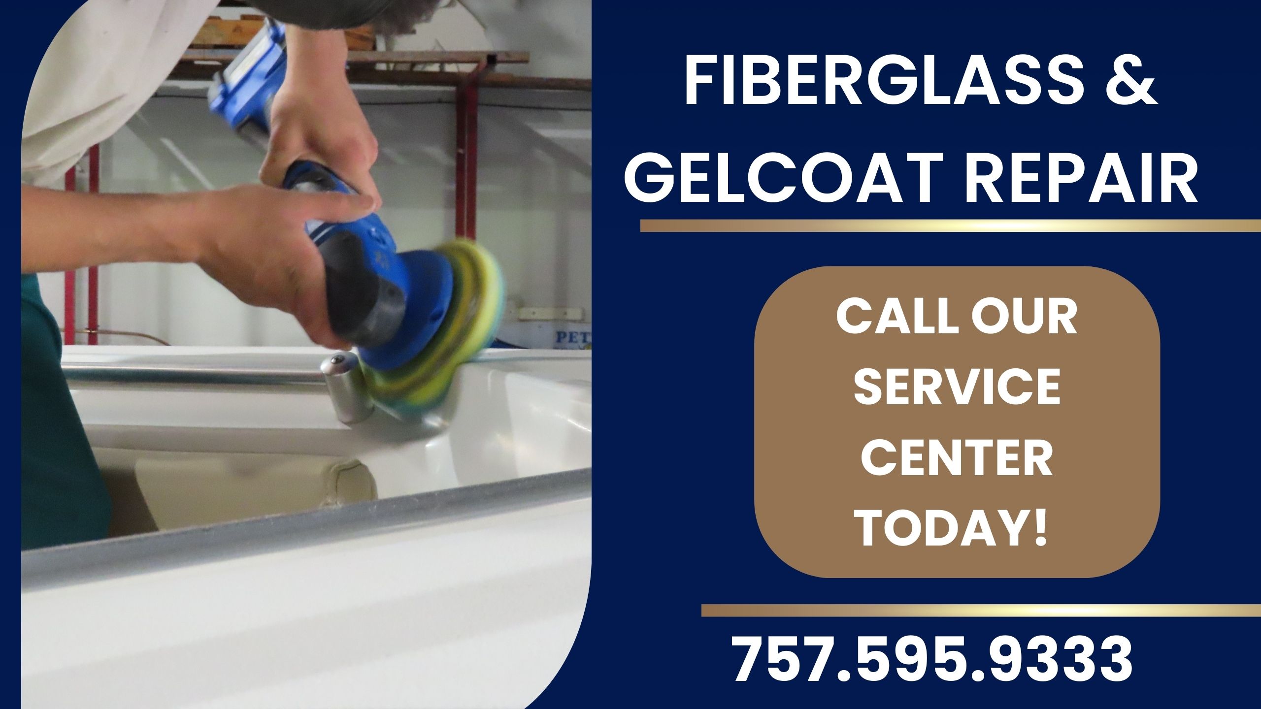 Boat & Jetski Fiberglass & Gelcoat Repair In Newport News, VA